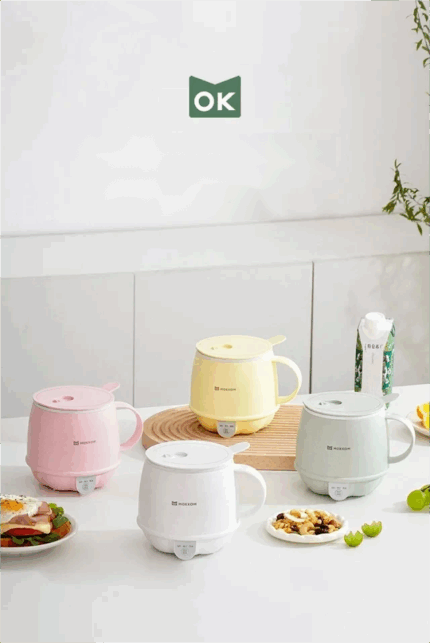 MOKKOM hot milk maker, office personal health cup, household multi-function electric hot milk cup, breakfast cup