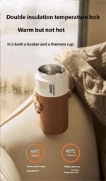 portable water heating cup, vacuum cup, automatic heating electric boiling cup, hot milk, small travel water kettle, household use